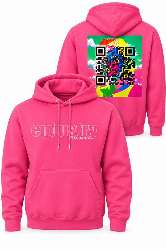 FAME SIGNAL QR HOODIE WATERMELON EDITION