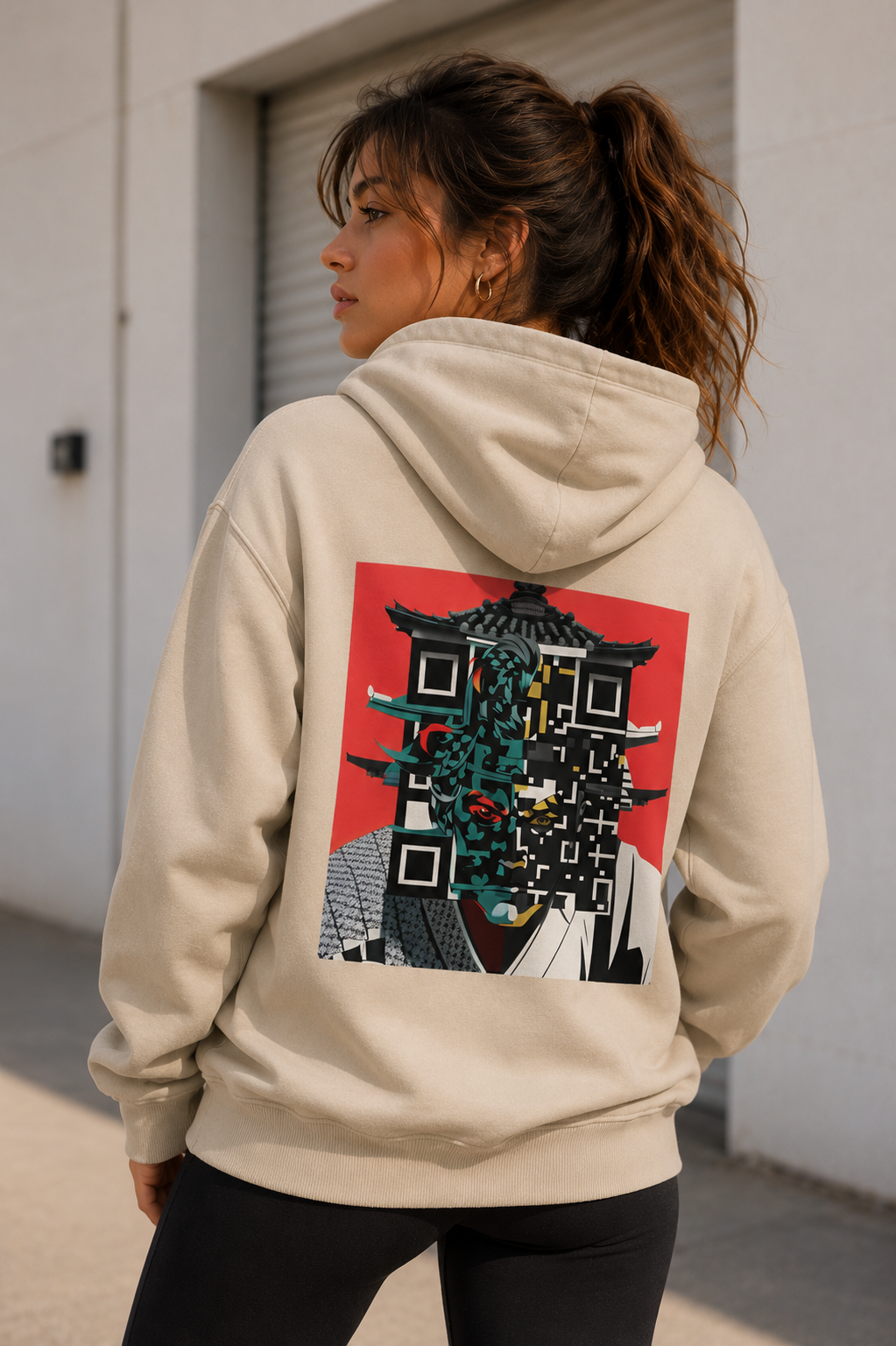 SAMURAI SIGNAL QR HOODIE PATH OF FOCUS