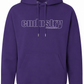 COSMIC SIGNAL QR HOODIE  PURPLE NEBULA EDITION