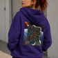 COSMIC SIGNAL QR HOODIE  PURPLE NEBULA EDITION
