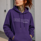 COSMIC SIGNAL QR HOODIE  PURPLE NEBULA EDITION