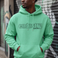 GRAFFITI SIGNAL QR HOODIE TOOTHPASTE BLUE