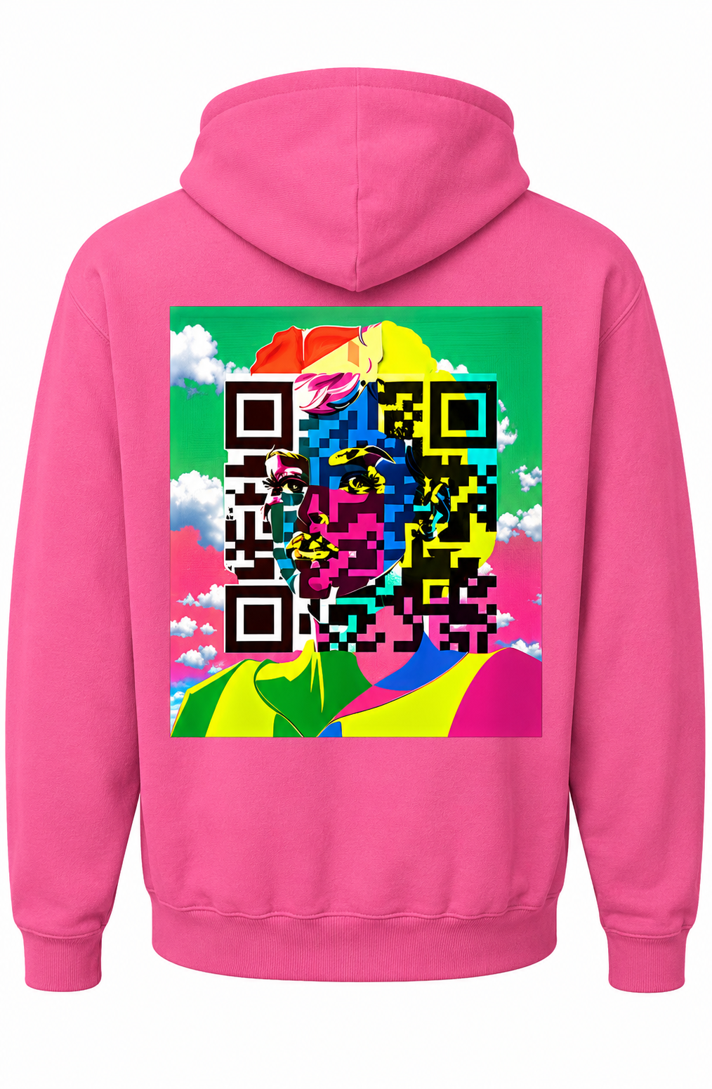 FAME SIGNAL QR HOODIE WATERMELON EDITION